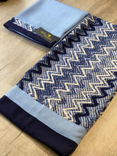 Blue chevron