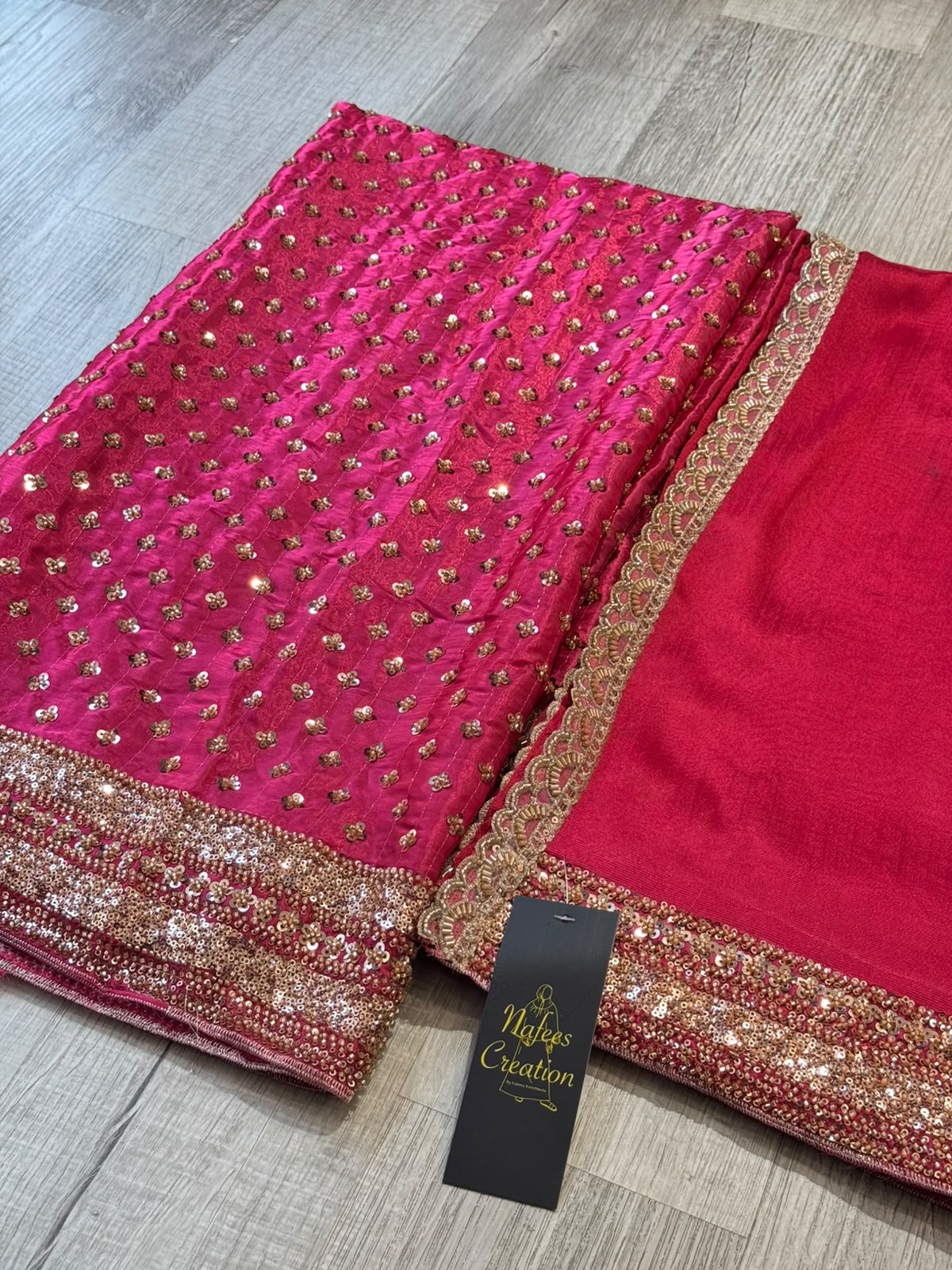 Fuchsia pink