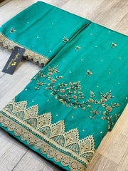Peacock green