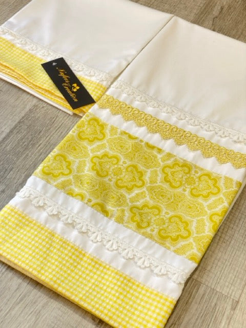 White and yellow