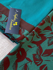Printed abaya
