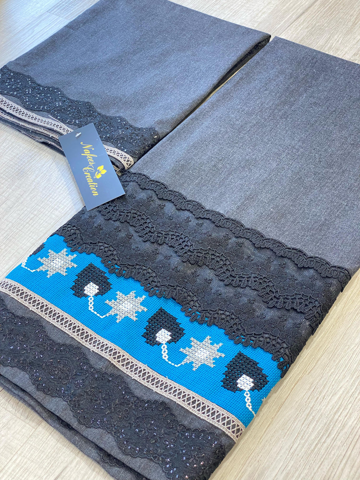 Charcoal grey