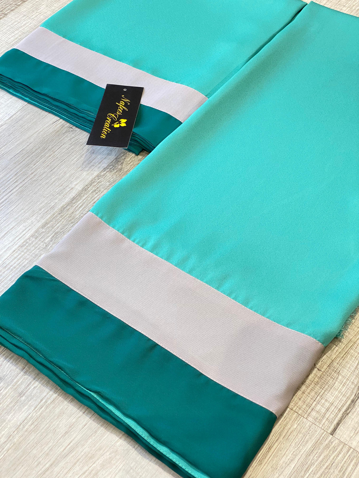 Bright turquoise