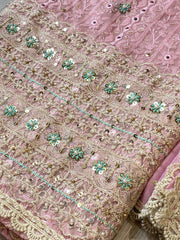 Pink and gold