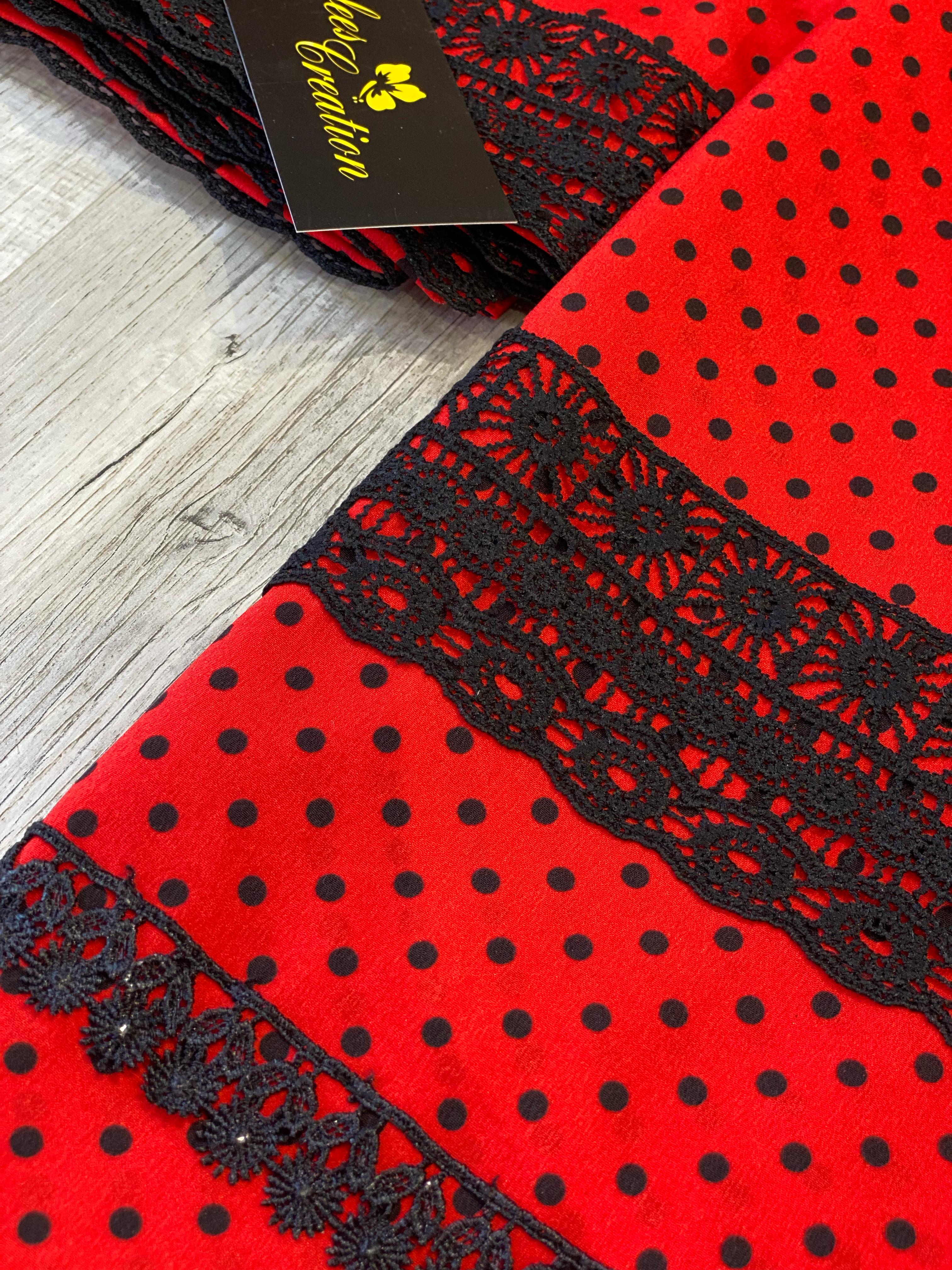 Bright red