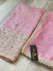 Pink and gold